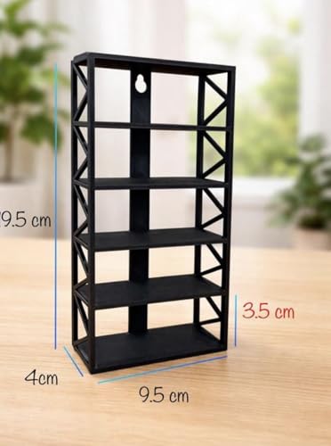 Image of Hot Wheel Display Stand, 5 Tier Rack, 3D Printed - Black Colour