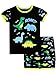 Harry Bear Pijama Corta para niños Dinosaurio Negro 4-5 Años