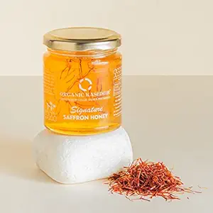 Organic Kashmir Saffron Honey 250 Grams