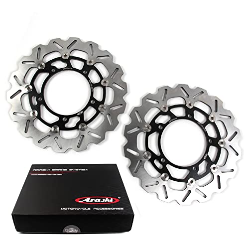 Disques de frein avant Suzuki Hayabusa GSXR 1300 et V-Strom 650 1000 GSF 1200 noir