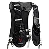 VISTAX Hydration Running vest Backpack for Men & Women - Lightweight 5L Running backpack, Breathable, Adjustable, Reflective Running hydration vest, for Cycling, Race, Hiking.
