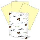 CANARY YELLOW Copy Paper, 20 lb - 8.5 x 11, Copy Paper, Laser And Inkjet Compatible, Pastel CANARY...
