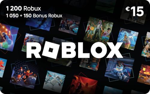 1200 Robux pour Roblox : carte-cadeau numérique avec code de jeu en ligne