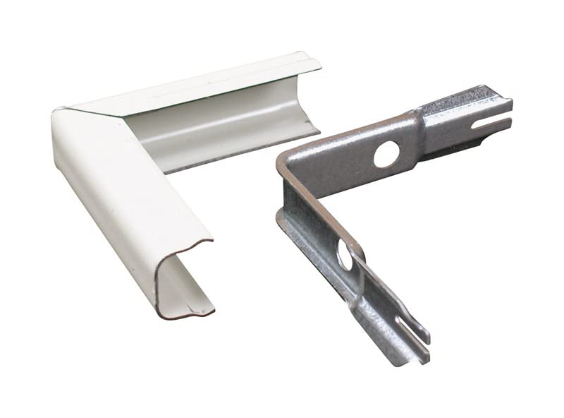Coude extérieur en métal 90° Wiremold B-8 pour angle de mur