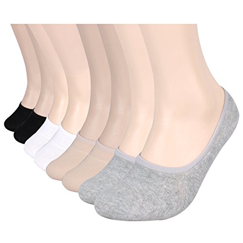Mens 3 to 8 Pairs Thin No Show Non Slip Flat Invisible Liner Socks2
