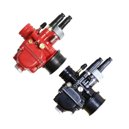 Carburador universal 17mm Dellorto PHBG rojo para renovar tu scooter de carreras