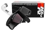 K&N Cold Air Intake System: High-Flow Air Filter, Increase Performance & Acceleration: Compatible with 2016-2044 Chevrolet: Camaro, 69-4535TP