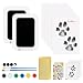 Henyopet Paw Print Kit for Dogs - Extra-Large Clean Touch Dog Paw Print Kit, Mess-Free Baby Footprint Kit Inkless Hand and Footprint Kit, Dog Nose Print Kit DIY Gift for Dog Lover for Puppy & Newborn
