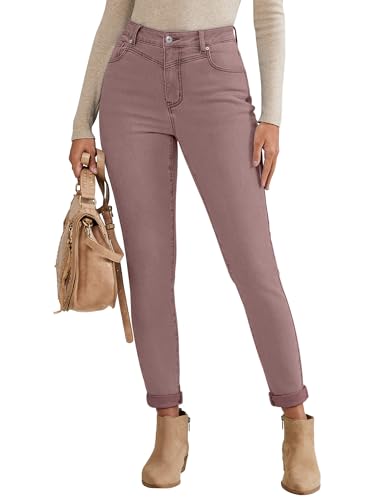 luvamia Skinny Jeans for Women Thin Fleece Lined High Waisted