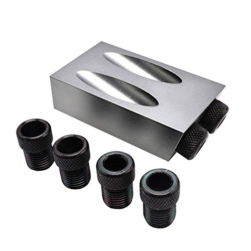 N/F Ccanyin 14 peças/conjunto DIY Oblique Buraco Localizador Brocas Guia Bolso Orifício Kit de Jig