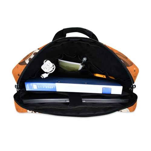 Funda portátil Alaza con estampado calabaza 13-15.6 pulg miniatura 6