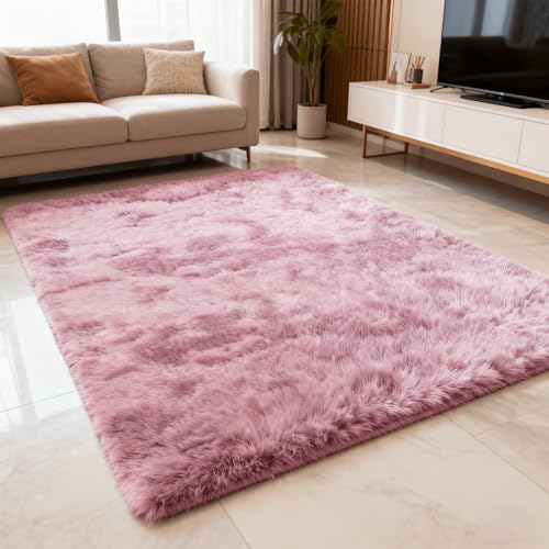 Carpette rose pourpre 140x240 tapis de cuisine antidérapant - 3