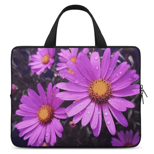 Sac ordinateur portable 15" avec bandoulière confort et protection antichoc motif floral