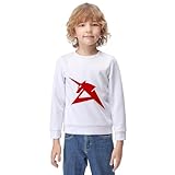 [ZQMBSJ] トレーナー 機動戦士ガンダム アムロ キッズ プルオーバー トップス クルーネック 女の子 男の子 かわいい 柔らかい スウェットシャツ 子供服