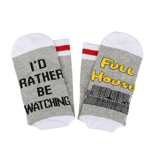 2 Pairs F-House TV Show Inspired Socks 90s TV Show Merchandise Socks Single Parent Gift3