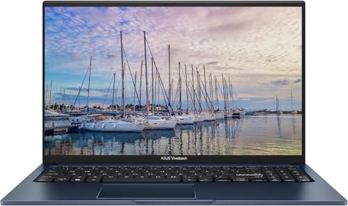 Image of ASUS Vivobook Portable 15.5 inch FHD IPS Laptop, Intel i5 Processor Up to 4.38GHz, 8GB Ram, 512GB SSD, Ultra-Fast Wi-Fi, HDMI, Windows 11 OS, Dale Black, Renewed