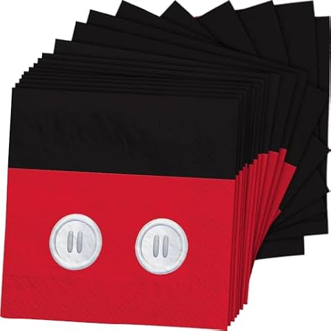 Mickey Mouse Luncheon Paper Napkins Cover