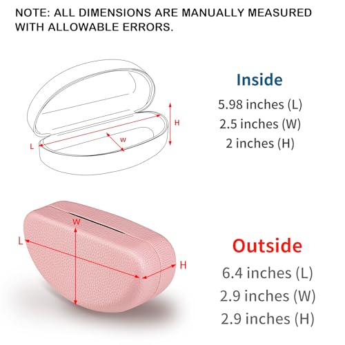 Image of Leather Extra Large Case for Most Sunglasses and Eyeglasses