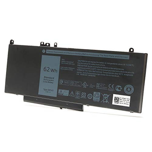 New 62Wh 6MT4T Battery for Dell Latitude E5470 E5570 Precision 3510 0HK6DV 079VRK TXF9M 0TXF9M