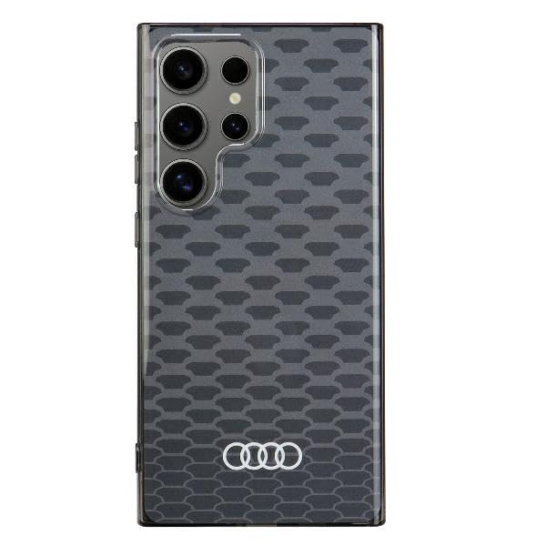 Audi IML Étui à motif cousu pour S24 Ultra S928 Noir Coque rigide AU-IMLMS24U-Q5/D3-BK
