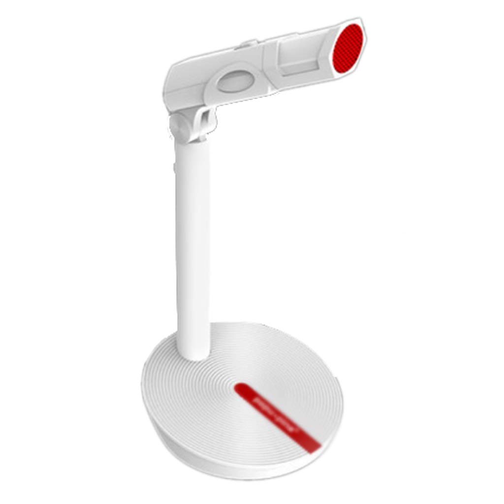 Microphone ordinateur ajustable pour corriger les voix faibles en karaoké