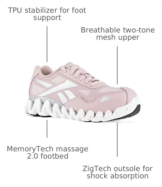 Image of Reebok Work Zig Pulse Work Composite Toe Women's Oxford