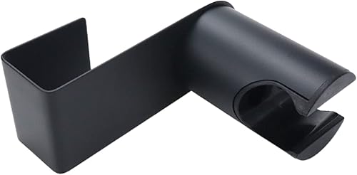 Pulverizador de bidé inoxidable 304 con base de gancho para inodoro, color negro (paquete de 1)