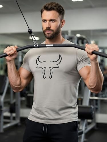 Image of 3Colours RGB Active Fit T-Shirt - Lightweight Polyester Sportswear-Bull