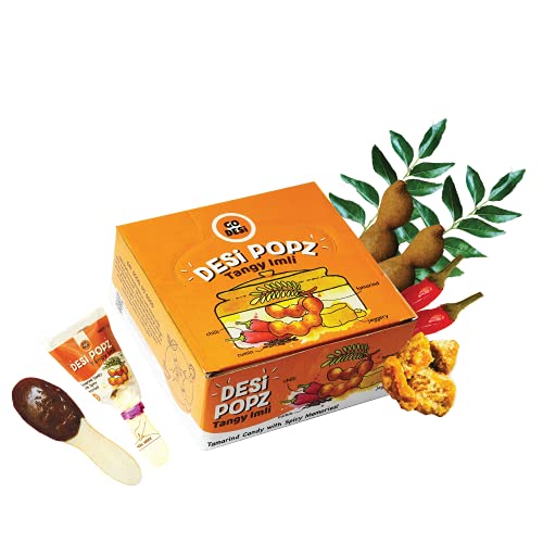 Image of GO DESi Imli Pop Tamarind & Jaggery Candy| Tangy Imli | Imli Candy | Lollipop | Digestive Candy | (50 Piece), 450 gm & Dried Sweet Amla Bites & Lemon Chaat (Pack of 10), 240gm