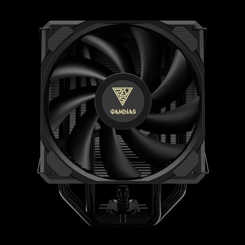 Image of Gamdias Boreas E2-410 CPU Air Cooler, 4 Copper Heat Pipes, 120mm Hydraulic Bearing PWM Fan, Support LGA 1700 /1151 /1150 /1155 /1156 /1200 /2011 /2066 /AM5 /AM4