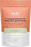 ✅ MÁXIMA GARANTÍA: nuestros productos basados en la Transglutaminasa han sido utilizados durante años a nivel industrial por empresas multinacionales y también en restaurantes de alta cocina con el mayor nivel de exigencia. Dentro de la cocina molecular es la más utilizada por grandes chefs para mejorar las propiedades físicas y funcionales de los productos alimenticios.