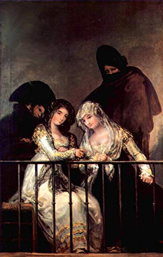 Peintures sur toile de Goya de la collection femmes-04 tableau huile
