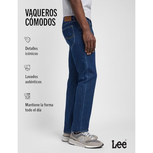 Miniatura 4 de Lee - Jeans Hombre - Corte Recto Regular - Daren Zip Fly - Stone Muy Oscuro