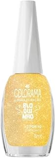 Esmalte Cintilante Bloquinho Colorama 3 Por 10 Colorama 8ml, Colorama