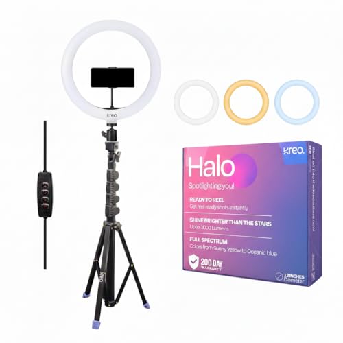 Kreo Ring Light 12" for Video Shooting Professional Studio Light ...