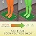 Grounding Mat for Desk (18x27in) – Full Body Grounding Pad for Chair, Bed & Office Use – Stay Grounded to Help Ease Stress, Fatigue & Tension from Long Work Hours
