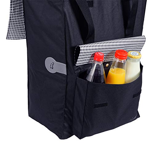 Andersen Sondermodell Einkaufstrolley Royal mit 3-Speichenrad 25 cm und Einkaufstasche Milla blau – Bild 6