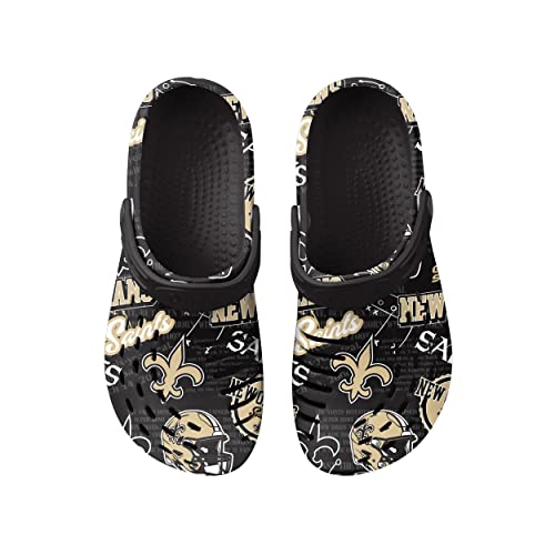 Image of FOCO Arizona Cardinals NFL Mens Historic Print Clog with Strap