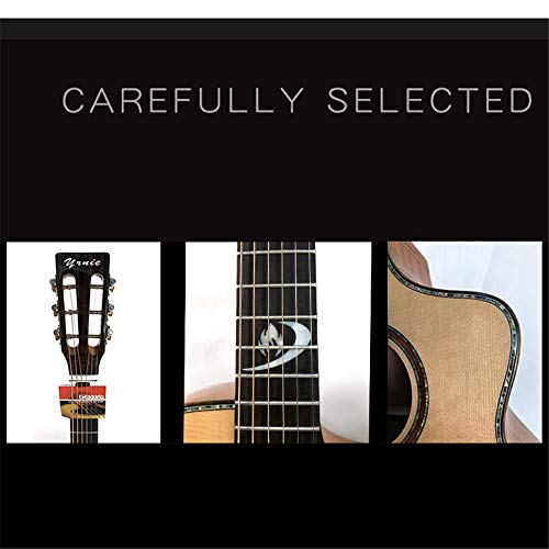 JXRYFMCY Guitare Folklorique en épinette en Bois 41 Pouces Placage Matière en Bois spécial Guitare Folklorique pour Les… - Les Beatles, Paul McCartney, John Lennon, RIngo Starr, George Harrison JXRYFMCY Guitare Folklorique en épinette en Bois 41 Pouces Placage Matière en Bois spécial Guitare Folklorique pour Les… – Image 4