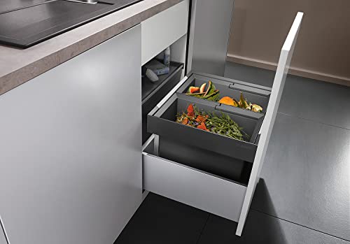 Système de déchets compact BLANCO FLEXON II pour optimiser les petits tiroirs - 6