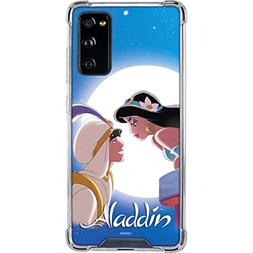 Skinit Clear Phone Case Compatible With Samsung Galaxy S20 Fe - Officially Licensed Disney Aladdin And Princess Jasmine Design #TOP6