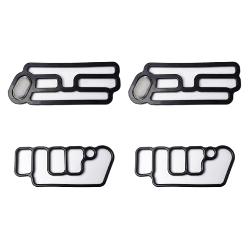 Image of 15815-R70-A01 15845-R70-A01 4PCS Cylinder Head VTEC Solenoid Spool Valve Gasket Compatible with 2008-2015 Acura RDX, for Honda Accord CROSSTOUR Pilot 3.5L 15810-R70-A02,15810-R70-A03, 15810-R70-A04
