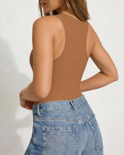 Image of Mangopop Women' Surplice Ruched Plunge Neck Deep-V Long Sleeve Bodysuit Jumpsuits