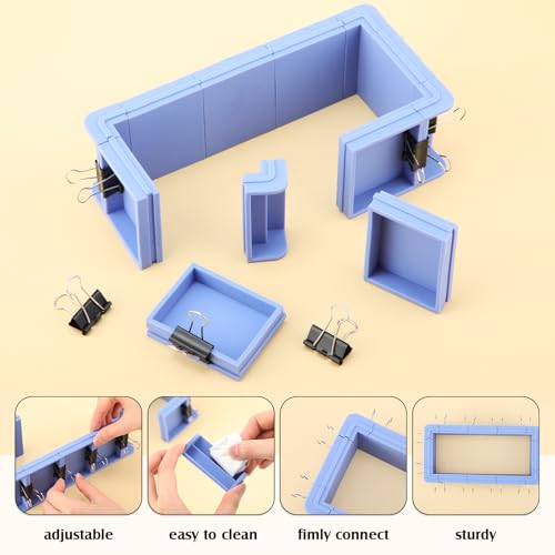 Adjustable Mold Housing Kit for Silicone, Soap, Wax, Candle Molds (4 Sets) - Image 4