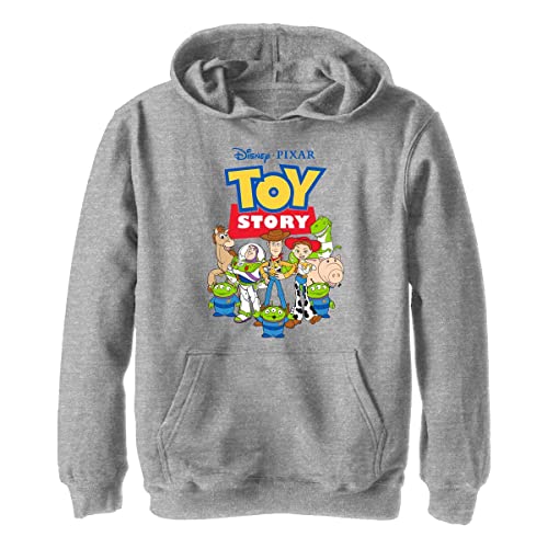 Disney Jungen Prinzessinnen Toys Grouper Hoodie, Athletisch Heather, M