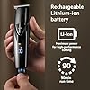 SHPAVVER Electric Hair Clippers for Men: 16-in-1 Professional Barber Beard Trimmer - Cordless Grooming Kit - Turbo Speed & Precision Blade #3