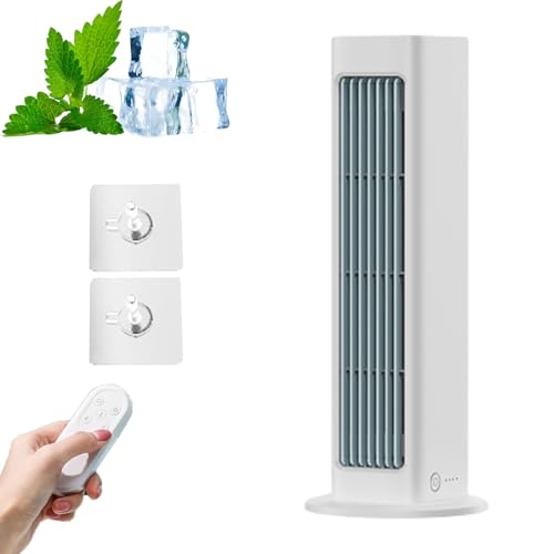 Breezamax, Breeze Max Ac, condizionatore d'aria portatile silenzioso, batte istantaneamente il calore torrido e l'umidità, piccolo e compatto, testa ad alto vento di raffreddamento a parete