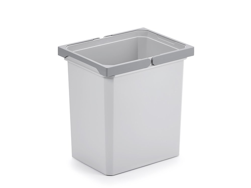 Naber Mülleimer | Modell 8012322 | Volumen 15.5L | 230 x 302 x 326 mm | Kunststoff Grau