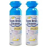 Drain Cleaner, Foaming Drain Cleaner and Deodorizer, Sink Cleaning Foam, Drains Clog Remover for Kitchen Bathroom Drains, Sinks, Tubs (2PCS)