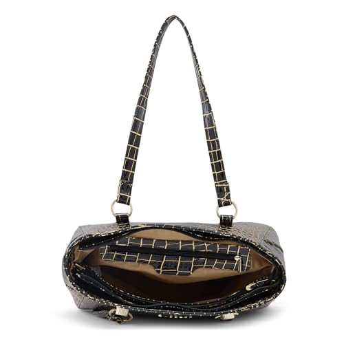 Image of Caprese Miranda Tote Bag, Large | Stylish Handbag for Women | Spacious, Versatile Office & Daily Essentials Tote | Zip Closure